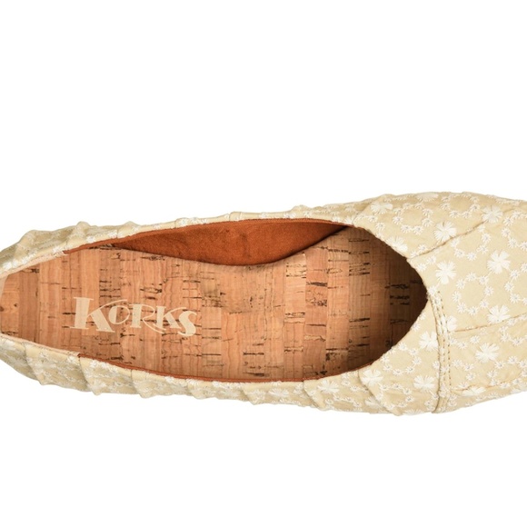 Kork Ease Korks Palmer Ballet Flat Embroidered 7.5M NWOB - Picture 9 of 9